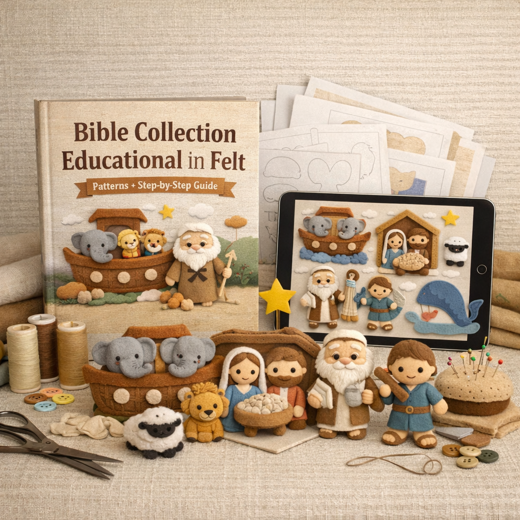 Biblical Educational Felt Collection
