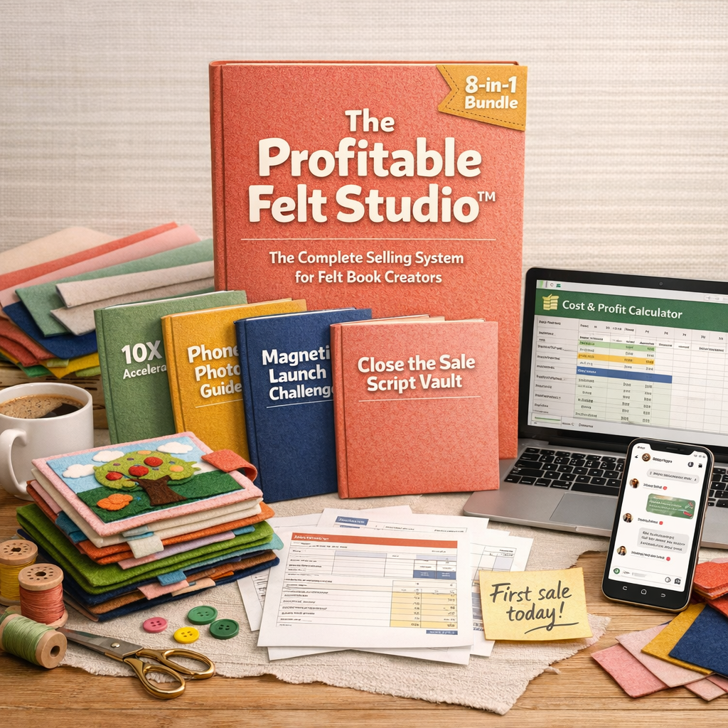 The Profitable Felt Studio™ (8 in 1)