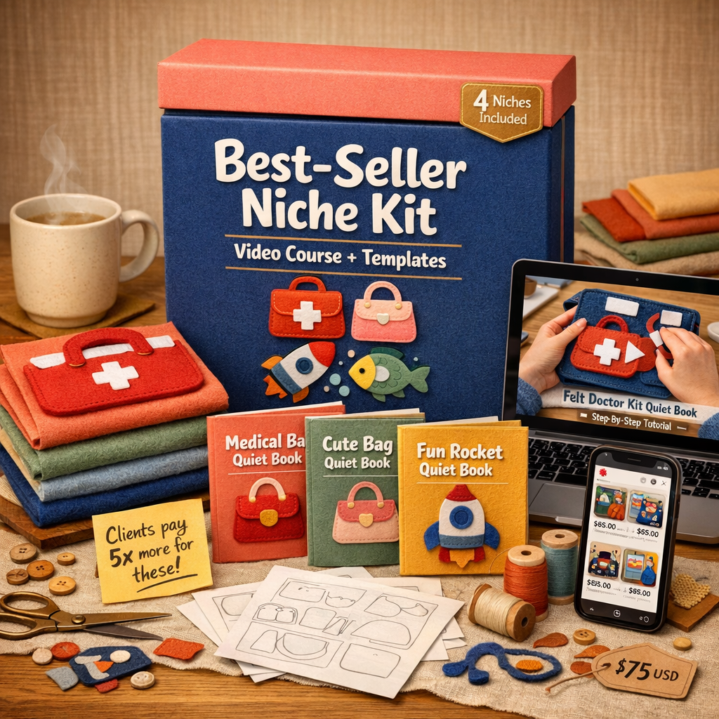 The Profitable Felt Studio™ (8 in 1)