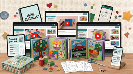 Pack Libros Sensoriales Rentables + 6 REGALOS PREMIUM 🎁