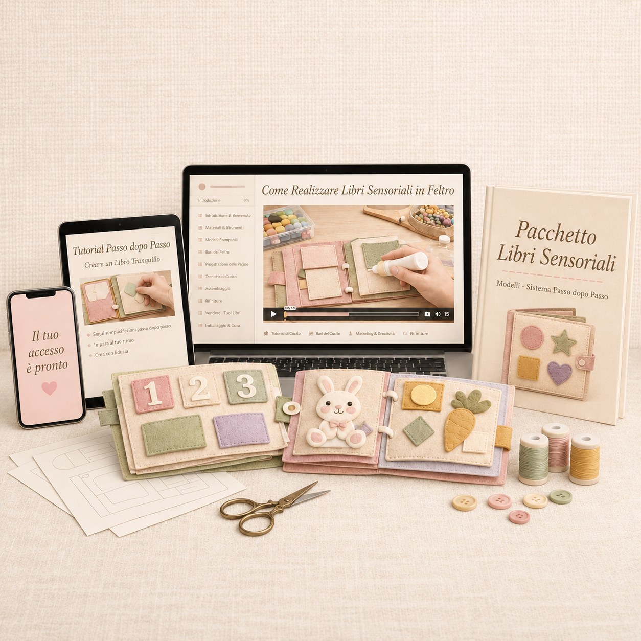 Pacchetto Libri Sensoriali + 6 REGALI PREMIUM 🎁
